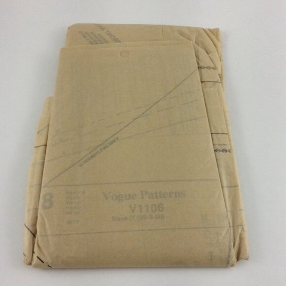 Vogue Pattern 1106 Koos Couture Ladies Kaftan Uncut 4 6 8 10 12 14 XS SML MED - Picture 11 of 13